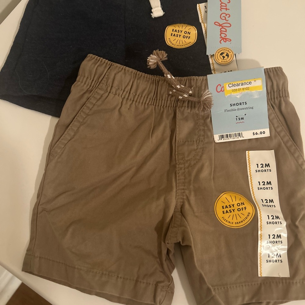 Cat & Jack Brown Kids Shorts